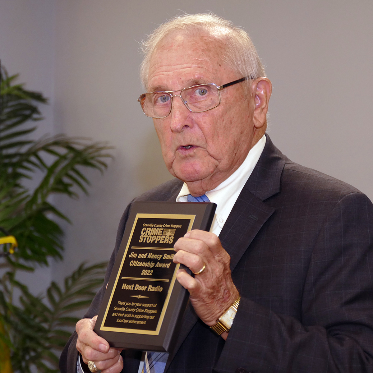 Jim and Nancy Smith Leadership Award-Tom Lane