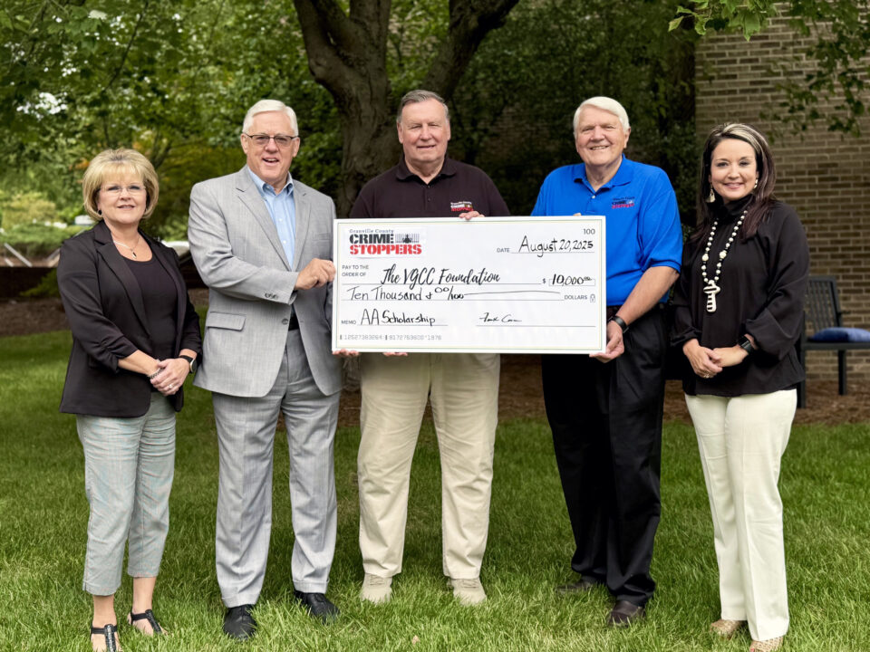 VGCCF Granville Crimestoppers Donation